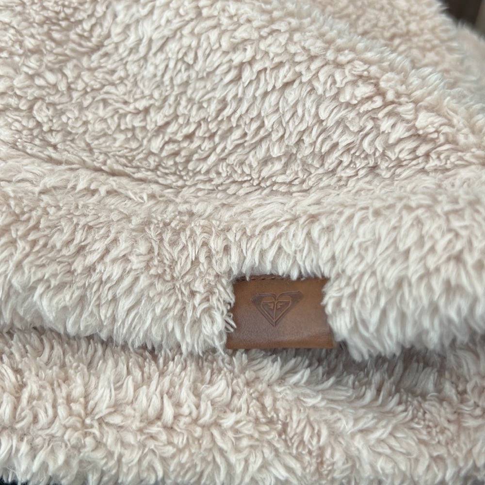 ✨ ROXY PLUMA SHERPA HOODIE SWEATER ✨ - Picture 13 of 14